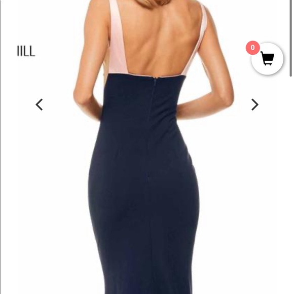 Sherri Hill emerald green/black formal dress - Picture 3 of 5